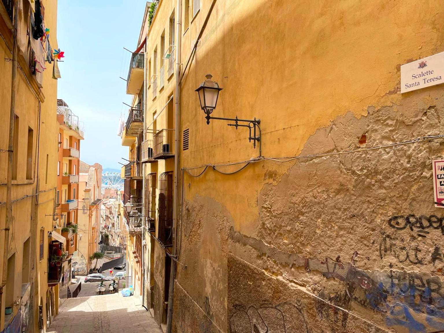 Alle Scalette Santa Teresa Cagliari Bagian luar foto